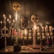 thumbnail image 4 of Esqueleto Halloween 3D Led Lámpara De Esqueleto Casa Embrujada Ornamento Prop Regalos Para Cumpleaños Yuarrent HA044587-02, 4 of 6