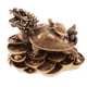 thumbnail image 1 of Adornos  Tortuga De Salud Estatua Artesanal Para Escritorio Oficina Estanterías Baoblaze  Estatua de la tortuga del dragón chino, 1 of 8