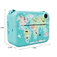 thumbnail image 3 of Blukids Cute Instant Print Camera for Kids, 24MP Camera,Christmas Birthday Gift for 3-12 Year Old Girls Boys,Children Rechargeable Digital Camera Print Black and White Photo for Toddler Toys, 3 of 9