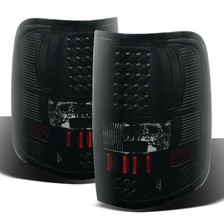 - Fit BLACK SMOKED 04-08 Ford F150 F-150 Pickup LED Tail Lights Lamps Left + Right