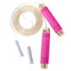 thumbnail image 1 of Bienvenido Adjustable Wire Skipping Ropes with Ball Bearing, Nonslip Handles, for Cardio, Fitness, Training, 1 of 5