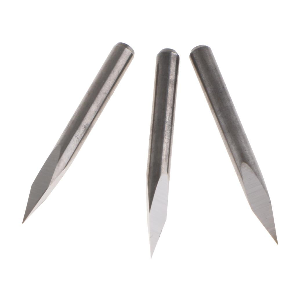 1.5mm Radius 30 Degree 3.175mm D Ball Nose Solid Carbide Cutter CNC Tool Bull 