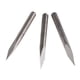 thumbnail image 3 of 10 piezas de brocas de grabado de material de acero de 3,175 mm para herramienta de fresado CNC de 0,1 20 grados, 3 of 9