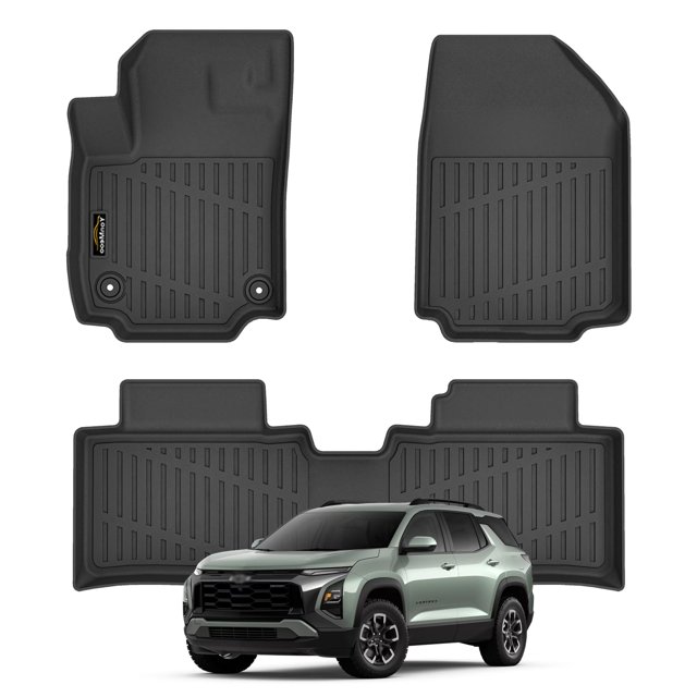 Alfombrillas YonMeOo Custom Fit Chevy Equinox 2025 de goma TPE
