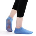 thumbnail image 1 of LLC Non-Slip Grip Socks for Yoga, Pilates, Home Workout - Set of 3, 1 of 5