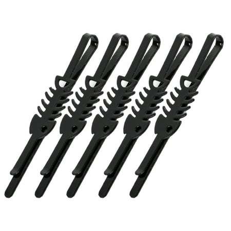 5 Pieces Metal Fish Decor Hairstyle Hair Pins Hair Clips Black for (Best Hairstyles For Plus Size)