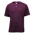 thumbnail image 1 of Soffe Men's Short Sleeve Henley Placket T-Shirt - M206, 1 of 1