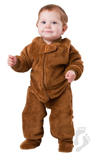 teddy bear footie pajamas