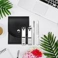 thumbnail image 4 of Up to 65% off Fingernail Clippers, Nail Clipper Set Complete Set Of Nail Clippers Nail Clipper 4-piece Set Of Manicure Tools, 4 of 5
