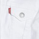 thumbnail image 5 of Chaqueta Levi's Denim Trucker Blanca para Niñas Talla M, 5 of 6