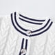thumbnail image 5 of Cowsor Boys Girls School Uniform Cardigan Sweater Soft Cotton V-Neck Soft Cotton Knit Outerwear, 5 of 5