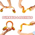 thumbnail image 3 of kidrox tiger-ear kids headphones, 85db volume limited, adjustable and safe hearing protection, tangle free cable, wired on-ear earphones for children toddler boys girls, 3 of 8