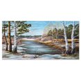 thumbnail image 2 of Design Art - la Rivière Sibérienne Printanière, 2 of 4