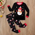 thumbnail image 2 of DHFJKG Boys 2 Piece Outfits Home Clothes Set Casual Long Sleeve Round Neck Print Top Bottoms Kids 3-13 Years Cozy Outfit, 2 of 4
