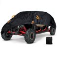 thumbnail image 1 of Funda para UTV Macozy, tela Oxford negra impermeable para 4-6 plazas, 1 of 8