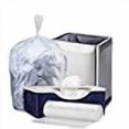 thumbnail image 3 of Plasticplace 8 Gallon Trash Bags│8 Microns│Clear High Density Garbage Can Liners│24’’x 24’’ (1000 Count), 3 of 4