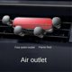 thumbnail image 1 of Soporte invisible de 360 grados para ventilación de aire, soporte para teléfono para salpicadero de coche, color rojo fuego, 1 of 4