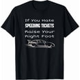thumbnail image 1 of Avoid Speeding Tickets Funny Safe Driver Quote Humor Tee,for unisex up to 3XL, 1 of 4