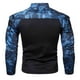 thumbnail image 1 of Fitness al aire libre Camuflaje Joggingr Hombres de manga larga Campo militar Camuflaje Casual Cuello alto Suéter Tops Blusa Pompotops oipoqjl53370, 1 of 5