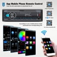 thumbnail image 4 of Estéreo de coche SIXWIN Single DIN Bluetooth 5.0 Manos libres FM, 4 of 7