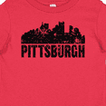 thumbnail image 4 of Inktastic Pittsburgh Skyline Grunge Boys or Girls Baby T-Shirt, 4 of 5