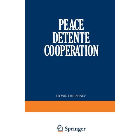 Peace Detente Cooperation (Paperback)