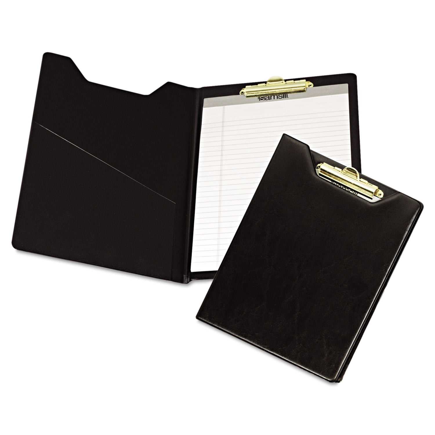 Case-it Executive Zippered Padfolio with Removable 3-Ring Binder and Letter Size 