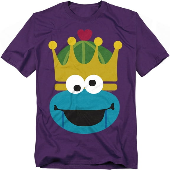 Sesame Street T-Shirt Christmas Nutcracker Cookie Monster Unisex Graphic Tee for Men & Women
