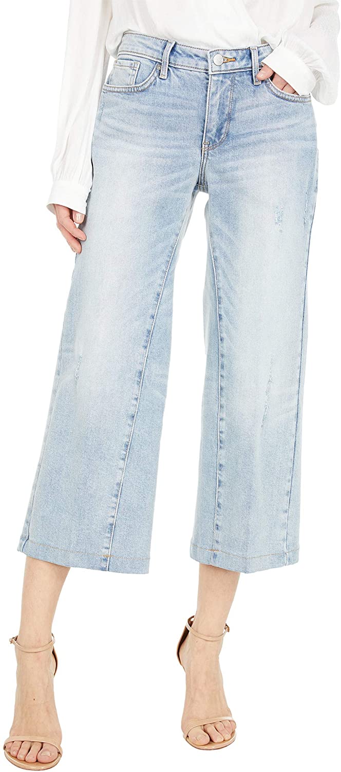 NYDJ Petite Teresa Wide Leg Ankle Jeans 