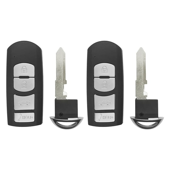 2 For 2014-2018 MAZDA 6 3 SMART KEY FOB REMOTE TRANSMITTER WAZSKE13D01