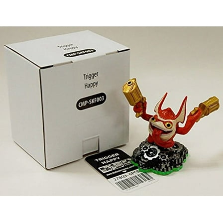 Skylanders Spyros Adventure LOOSE Mini Figure Trigger Happy Includes Card Online Code
