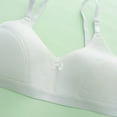 thumbnail image 4 of ZACPNCV Teen Girls Training Bras Sports Seamless Bra Padding White Free Size, 4 of 6