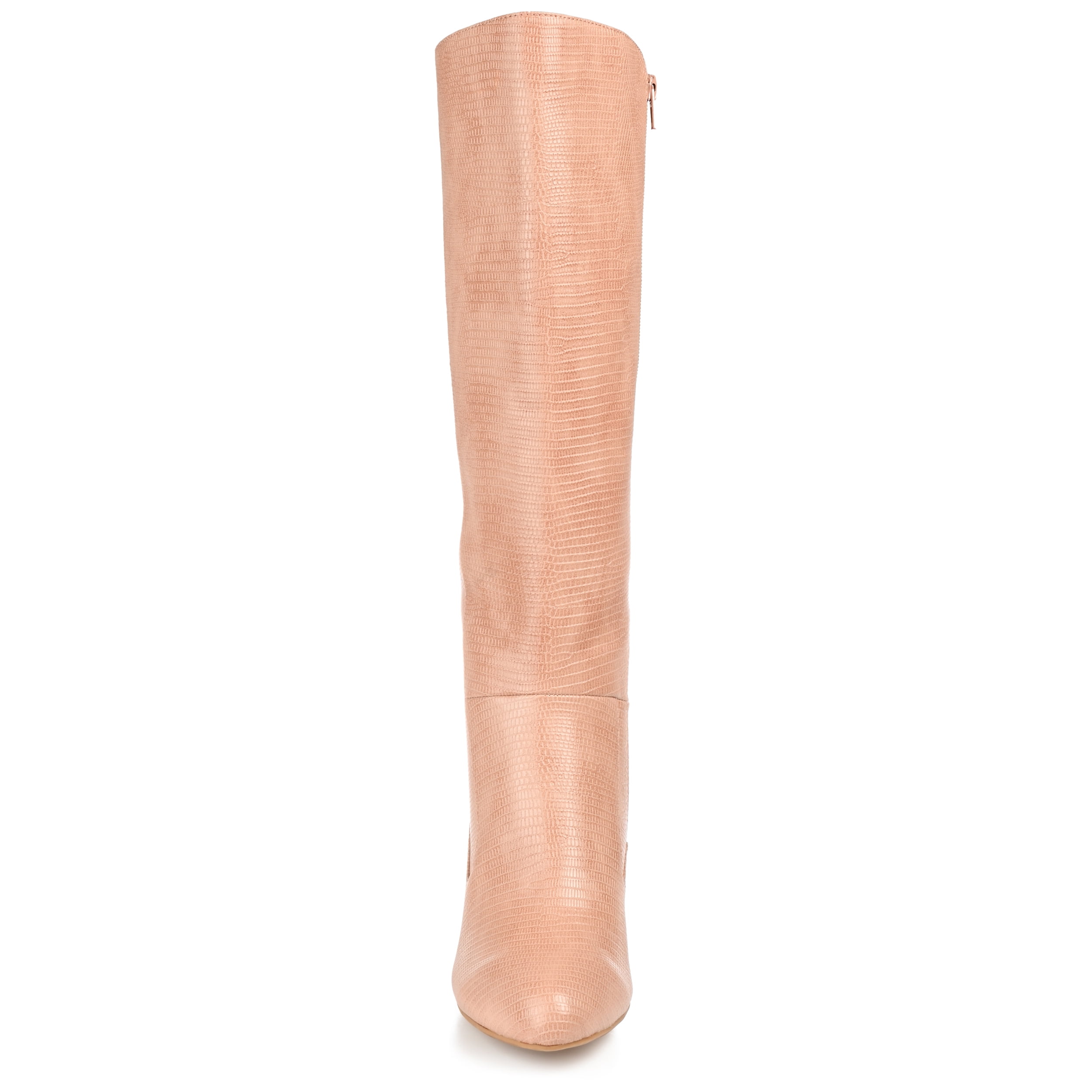 Journee Womens Tavia Extra Wide Calf Block Heel Knee High Boots
