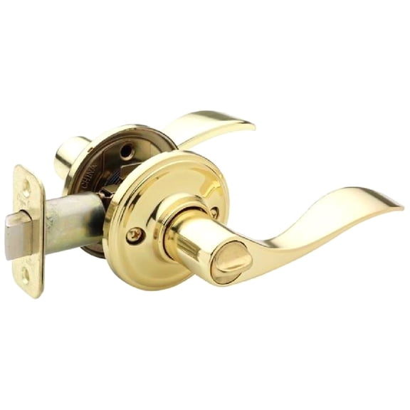 Copper Creek WL2230PB Waverly Door Lever, Polished Brass C63