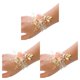 thumbnail image 4 of Sonducket Elegante para la boda Ramillete de muñeca nupcial Aspecto realista Ramillete de muñeca para dama de honor Flor de muñeca rosa 7*7 Type1 NO1, 4 of 6