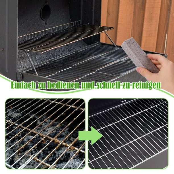 Inteprter Palo de fregado de piedra pómez con mango largo, 4 Uds., para limpieza rápida y fácil del baño, inodoro inodoro Suministros de limpieza para el hogar 4 piezas