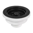 thumbnail image 3 of Ruvati Kitchen Sink Basket Strainer Drain Assembly Matte Black, 3 of 5
