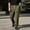 New-Army Green, variant on PNTUTB Men's Cargo Pants Soild Color Drawstring Outdoor Work Pants Casual Loose Comfort Pant with Multi Pocket Daily Hiking Sporty Trendy Pants