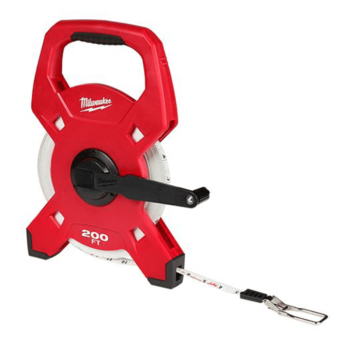 Milwaukee Tool 200ft Fiberglass Open Reel Long Tape Measure