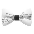 thumbnail image 1 of Fish-Bone Bow Tie Pattern Ichthyology Pre-Tied Shape, By Bow Tie House (Medium, Ichthyology), 1 of 6