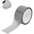 thumbnail image 1 of Reparación de ventanas y mosquiteros, cinta adhesiva para mosquiteros, cinta de malla de fibra de vidrio con sello adhesivo resistente al agua de 5 cm x 200 cm (gris), 1 of 5