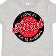 thumbnail image 4 of Inktastic I Love My Aunt Boys or Girls Toddler T-Shirt, 4 of 5