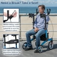 thumbnail image 6 of Drive Medical Elevate Upright Walker, Grey, 6 of 7