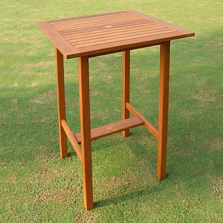 Delahey 30'' Square Bar Table
