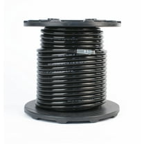 Schieffer 4000 PSI 3/8in. x 200ft. Thermoplastic Black Sewer Jetter Hose with MPT 3/8in. Soild & Swivel Ends