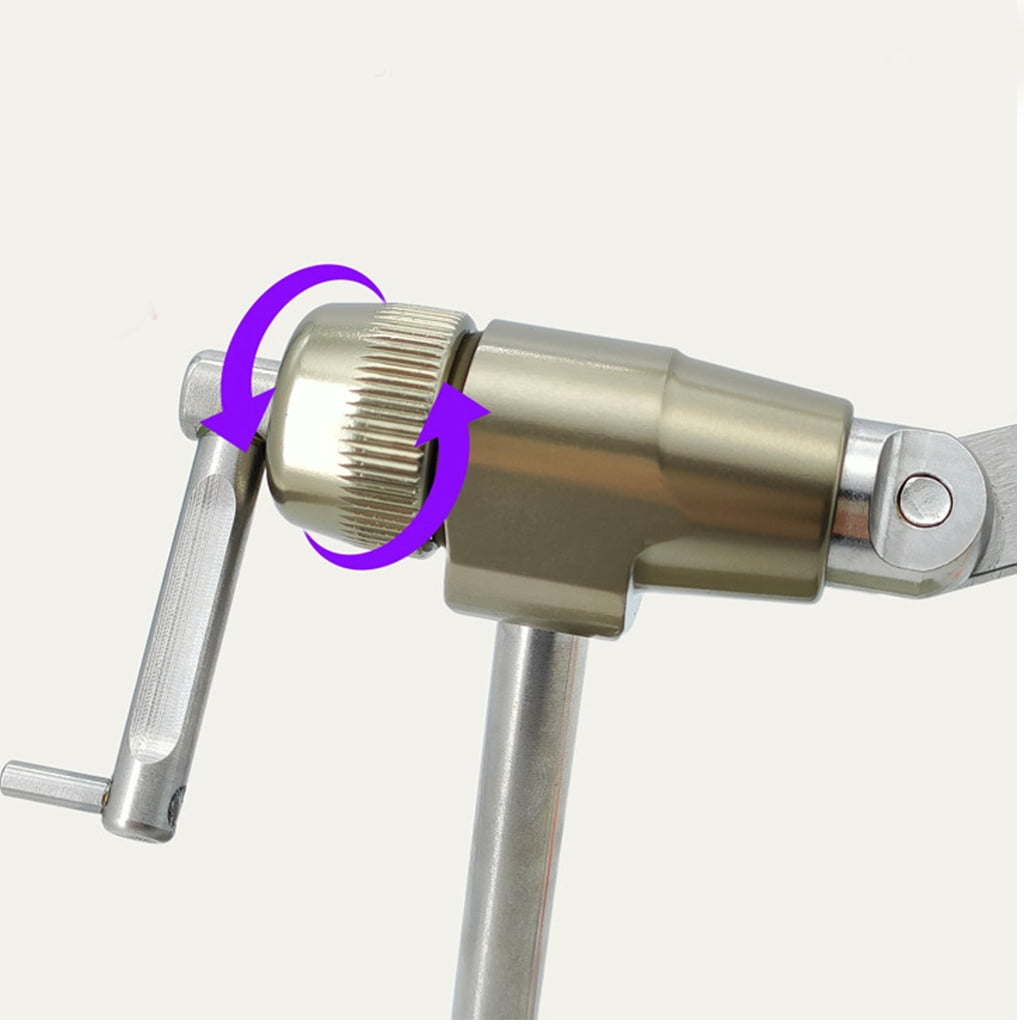 360 Degrees Rotating Alloys Fishing Vises Multifunctional Enhances Fly Tying Accuracy For Beginner And Expert