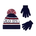 thumbnail image 6 of US Polo Assn. Pom Kid's Beanie and Glove, 2-Piece Set, Unisex , One Size Fits Most, 6 of 15