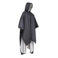 thumbnail image 4 of LOVIVER Veste Imperméable Imperméable à l'Eau Légère Réutilisable Imperméable pour Noir, 4 of 8
