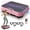 PINK, variant on Vibration Plate Exercise Machine, Whole Body Workout Platform with Remote Control, Resistance Bands, Vibration Platform for Home Gym
