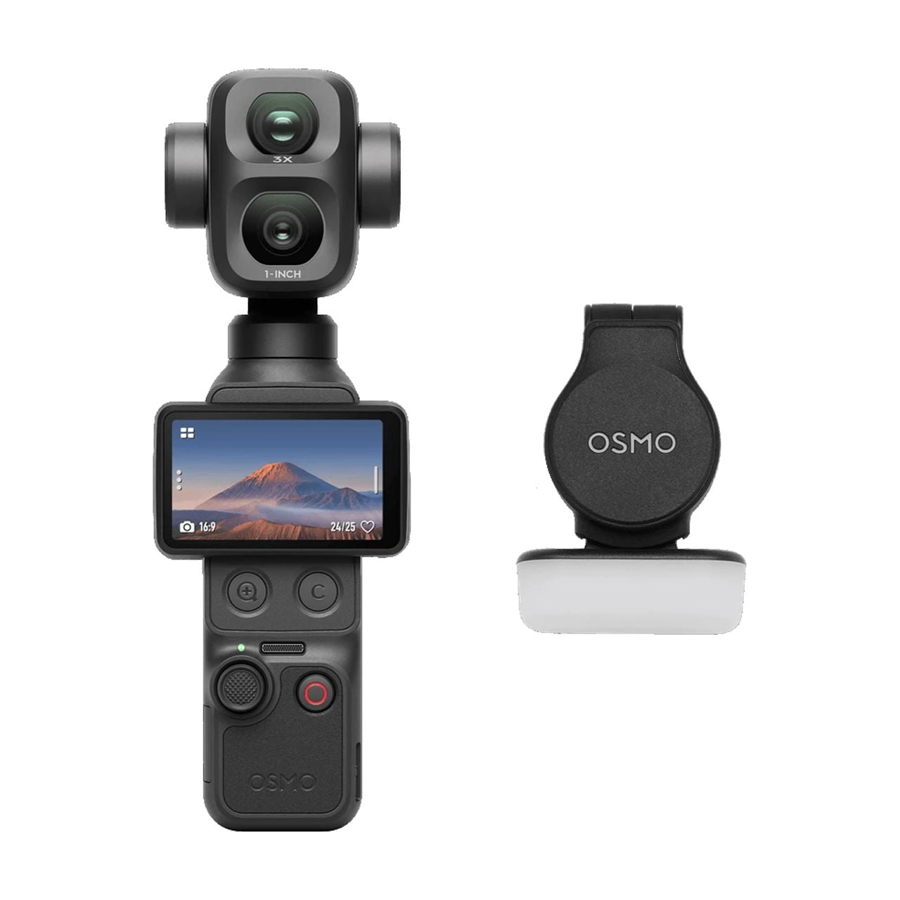 for DJI Pocket Four Pro(4P) Dual-Lens Vlog Camera 1-Inch 17-Stop DR 4K240fps D-Log 2 ActiveTrack 8.0